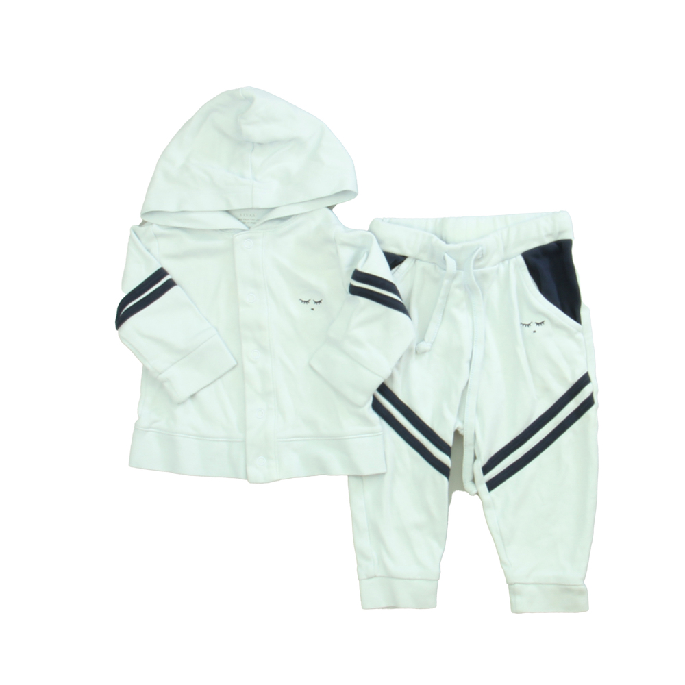 Livly Boys Blue | Navy Apparel Sets size: 3-6 Months